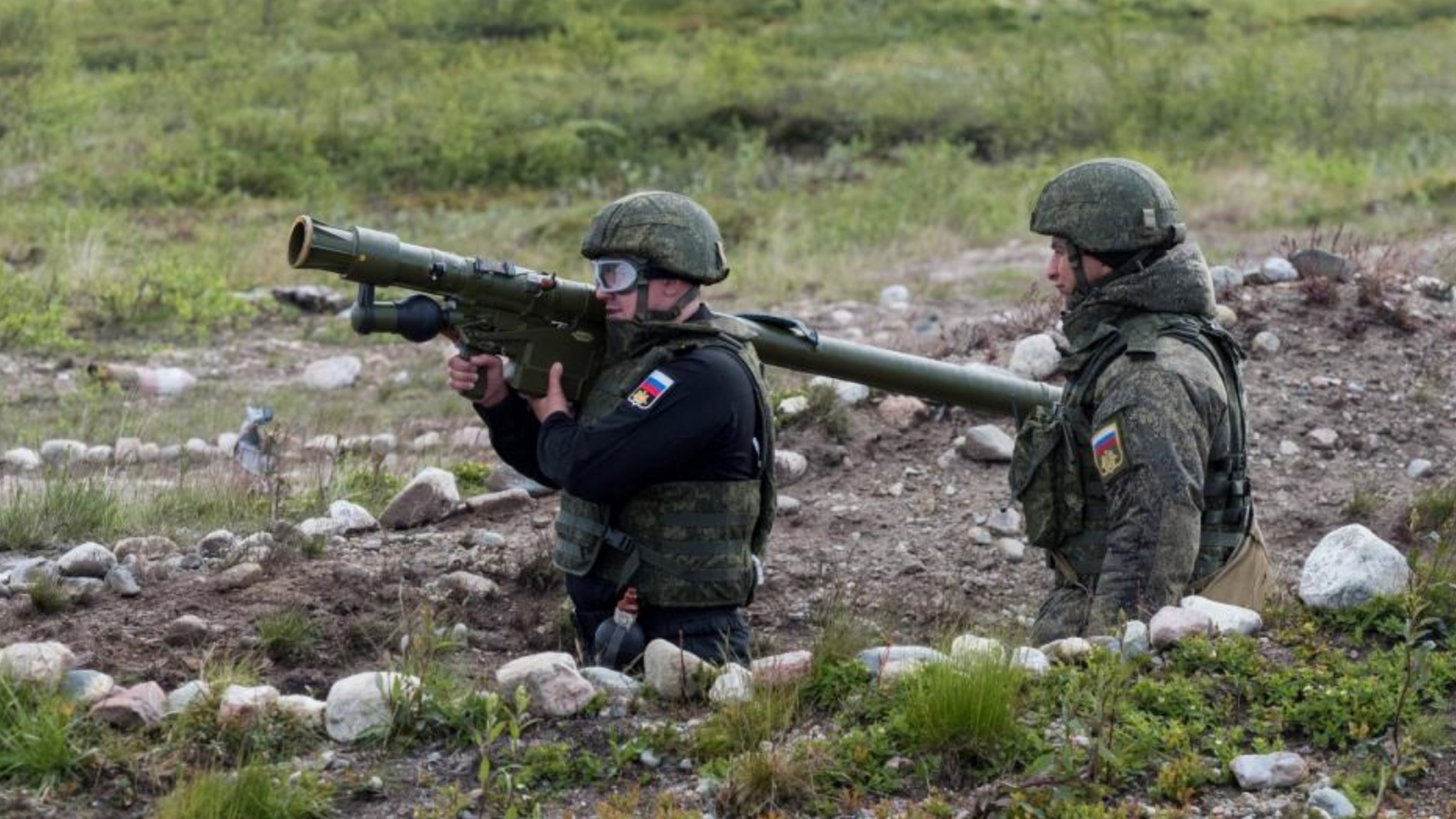 Военное учение Мурманск